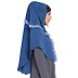 Designer Instant Hijab- True Blue Designer Instant Hijab- True Blue